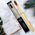 The Mouth Company S-Curve Handle Bamboo Toothbrush