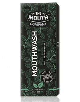 The Mouth Company Refreshing Peppermint Mouthwash (Alcohol Free) pack of 3 - 100ml