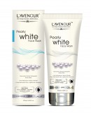 L'avenour Pearly White Facewash for Reduce Wrinkles, Lightens Skin Complexion, Treat Dark Spots & Scars | Anti-Inflammatory & Anti-Aging Face Wash For All Skin Types, Men & Women - 100ml