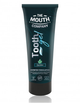 The Mouth Company Mint Oral-Care Collection Toothgel and Toothpaste with S-Curve Handle Bamboo Toothbrush