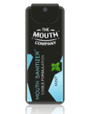 The Mouth Company Cool Mint 75 gm Toothgel and Mint Mouth Sanitizer Combo with Rounded Handle Bamboo Toothbrush