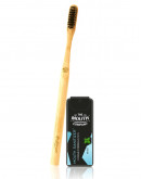 The Mouth Company Mint Flavour Mouth Sanitizer Combo with Rounded Handle Bamboo Toothbrush