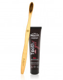 The Mouth Company Meswak-Pomegranate Toothgel 20 gml Combo with S-Curve Handle Bamboo Toothbrush