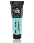 The Mouth Company Classic Mint 50 gm Toothpaste and Strawberry  50gm Toothpaste Combo with Flat Handle Bamboo Toothbrush