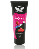 The Mouth Company Herbal Mix 75 gm Toothpaste and Strawberry 50gm Toothpaste Combo with Rounded  Handle Bamboo Toothbrush