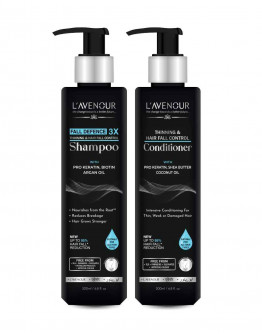 L'avenour Thinning & Hairfall Control Shampoo and Hair Conditioner 200ml | Suitable For All Hair Type | Pack of 2
