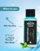 The Mouth Company Cool Mint Mouthwash (Alcohol Free) - 100 ml 