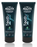 The Mouth Company Cool Mint Toothgel 75g | Pack of 2 | 100% Vegan, Without SLS & Paraben | Prevent Oral Cancer