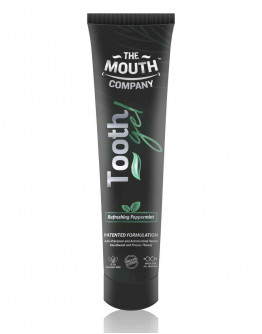 The Mouth Company Refreshing Peppermint Toothgel 20gm | 100% Vegan | Without SLS & Paraben | Prevent Oral Cancer