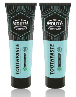 The Mouth Company Classic Mint Toothpaste  50g Combo -  L'AVENOUR