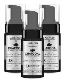 L'avenour Charcoal Foaming Facewash 100ml | Instant Brightening, Pollution & Oil Control | Pack of 3