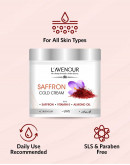 L'avenour Saffron Cold Cream, with Saffron, Almond Oil & Vitamin E, SLS & Paraben Free, Hands and Body, 100 ml