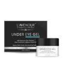 L’avenour Under Eye Gel for Reduce Dark Circles, Fine Lines, and Eye Puffiness | Infused with Green Tea Extract, Caffeine, Vitamin E & Vitamin B3 | All Skin Types | All-Natural, Vegan & Cruelty-Free 15ml