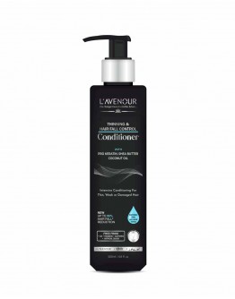 L'avenour Thinning & Hair Fall Control Conditioner with Pro Keratin, Shea Butter & Coconut Oil | Suitable for All Hair Types (200ml)
