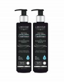 L'avenour Thinning & Hair Fall Control Conditioner With Pro-Keratin, Shea Butter & Coconut Oil | Suitable For All Hair Types, Men & Women | Intensive Conditioning for Thin, Weak & Damaged Hair - 200ml (Pack of 2)