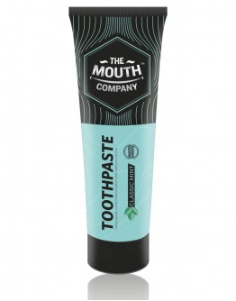 The Mouth Company Classic Mint Toothpaste 100g | Sensitivity & Cavity Protection | 100% Vegan, SLS & Paraben Free, Gluten Free & No Harmful Chemicals