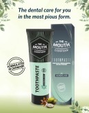 The Mouth Company Herbal Mix Toothpaste 75g Pack of 3 | 100% Vegan, SLS Free, Paraben Free, Gluten Free & No Harmful Chemicals
