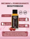 The Mouth Company Meswak & Pomegranate Mouthwash (Alcohol Free) pack of 2 - 100ml