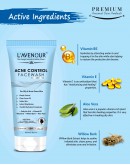 L'avenour Acne Control Face Wash with Salicylic Acid, Vitamin E, B5 & Aloe Vera For Oily & Acne Prone Skin 100ml - Pack of 3
