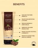 L'avenour Coffee Face Wash with Coffee Extract, Caffeine & Water Lily Extract for Deep Cleansing & Dark Circles Removal  | 115ml 