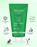 L'avenour Aloe Vera Gel for Face, Body & Hair with Pure Aloe Vera, Vitamin C, Vitamin E, Allantoin & Neem Extract 150ml