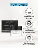 L’avenour Under Eye Gel for Reducing Dark Circles, Fine Lines & Eye Puffiness |All Skin Types 15ml (Pack of 2)