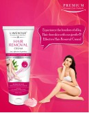 L'avenour Hair Removal Cream For Fast, Effective & Painless Hair Removal | No Risk of Cuts, Delays Hair Growth, Leaves Skin Smooth & Hydrated | For All Skin Types & Supports Retranding Hair Re-Growth - 50gm