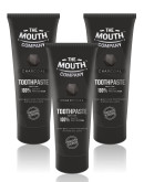 The Mouth Company Charcoal Toothpaste  75g - Pack of 3 - L'AVENOUR