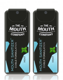 World's First-Ever - Mouth Sanitizer Spray I The Mouth Company - Pack of 2